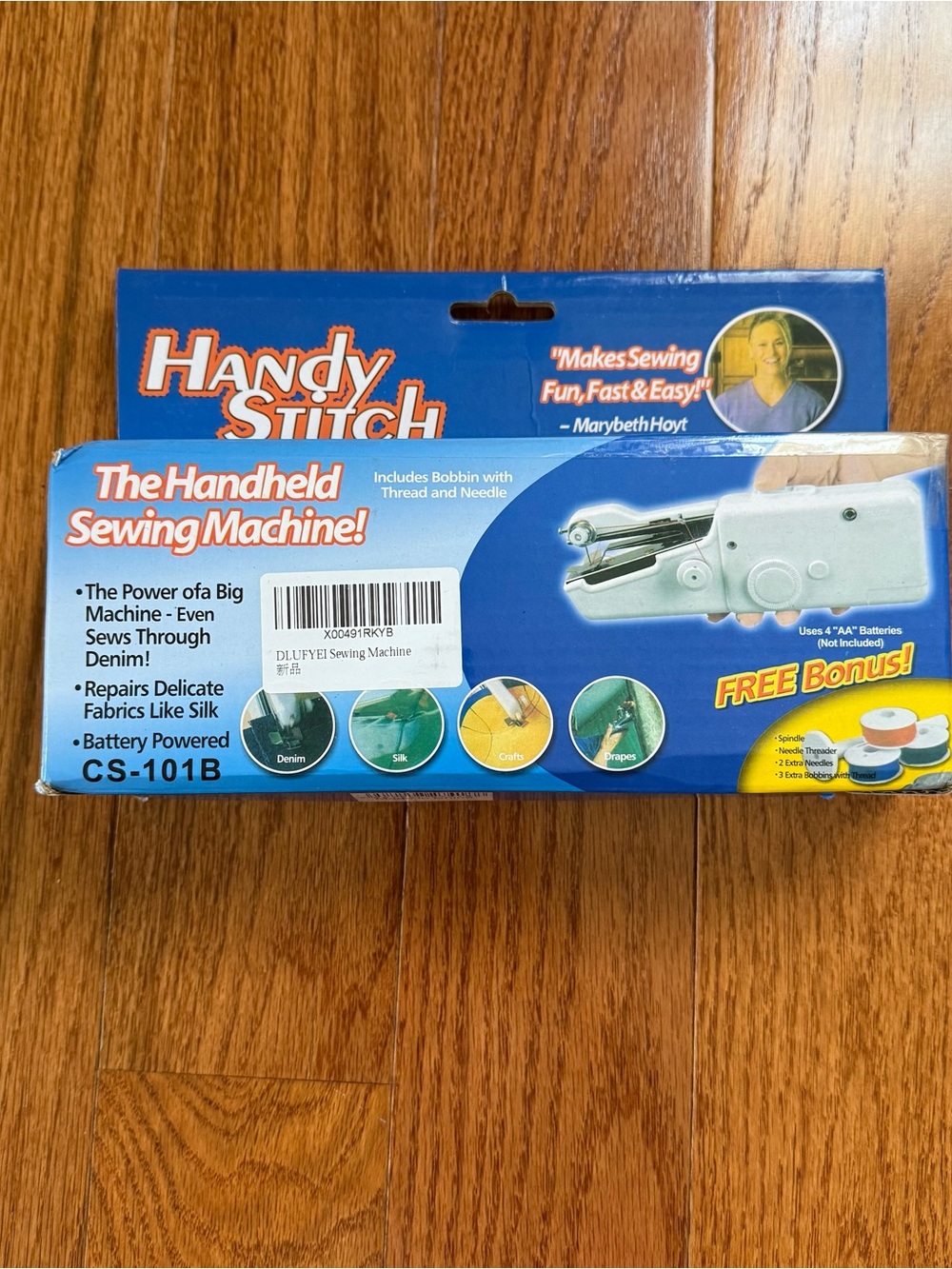 NIB Handy Stitch CS-101B Handheld Sewing Machine